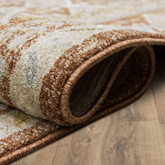Karastan - Staveley Terracotta 5' x 7' 6" Area Rug - R1275 755 060090 IP view 2