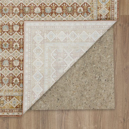 Karastan - Staveley Terracotta 6' 6" x 9' 10" Area Rug - R1275 755 078118 IP view 3