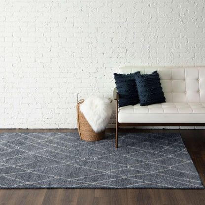 Karastan - Tangier Spartel Blue Steel 5 x 8 Area Rug - RG192-3259-060096-IP veiw 4