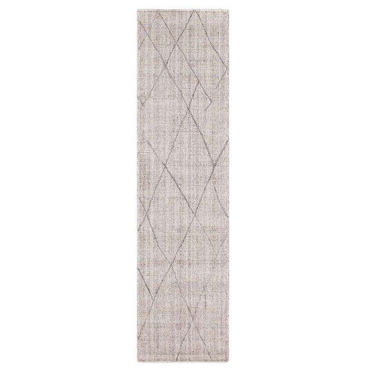 Karastan - Tangier Tribal Diamond Silver 2 x 8 Area Rug - RG187-620-024096-IP veiw 1