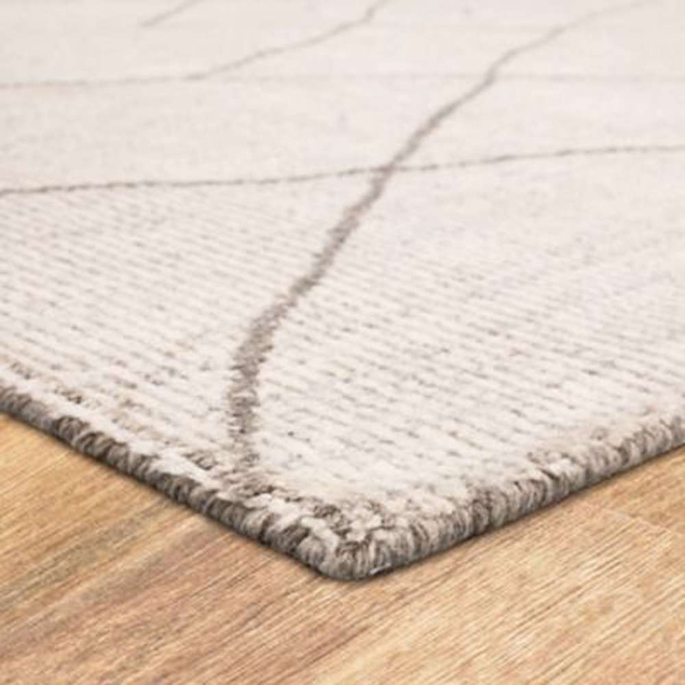 Karastan - Tangier Tribal Diamond Silver 2 x 8 Area Rug - RG187-620-024096-IP veiw 3