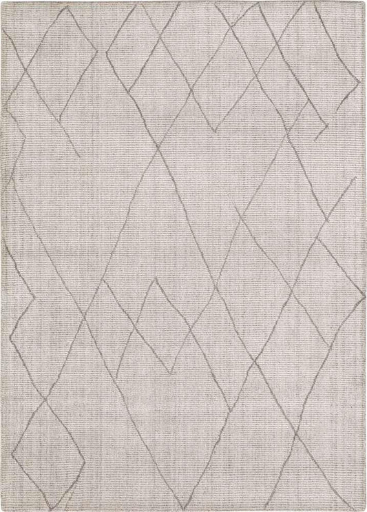 Karastan - Tangier Tribal Diamond Silver 5 x 8 Area Rug - RG187-620-060096-IP veiw 1