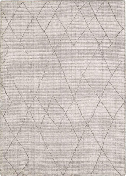 Karastan - Tangier Tribal Diamond Silver 9 x 12 Area Rug - RG187-620-108144-IP veiw 1