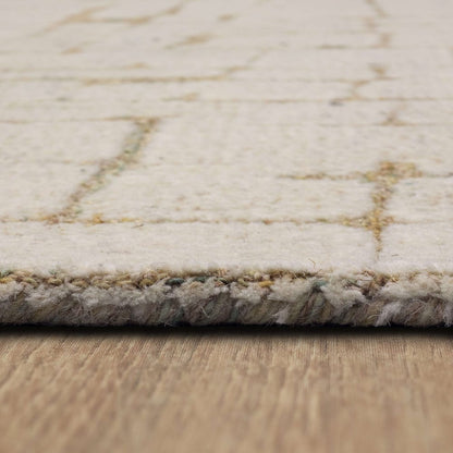 Karastan - Taylor Square Ivory 1' 6" x 1' 6" Area Rug - R1412 105 018018 IR view 5