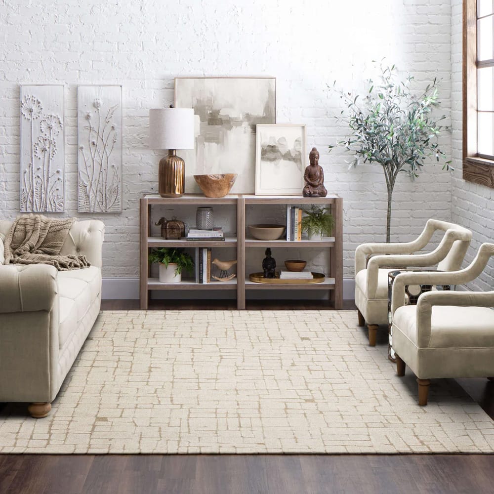 Karastan - Taylor Square Ivory 8' x 10' Area Rug - R1412 105 096120 IR view 9