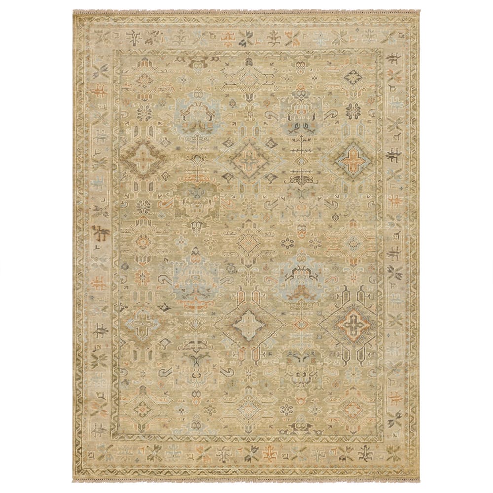 Karastan - Terassa Green 8' x 10' Area Rug - R1230 374 096120 IP view 1