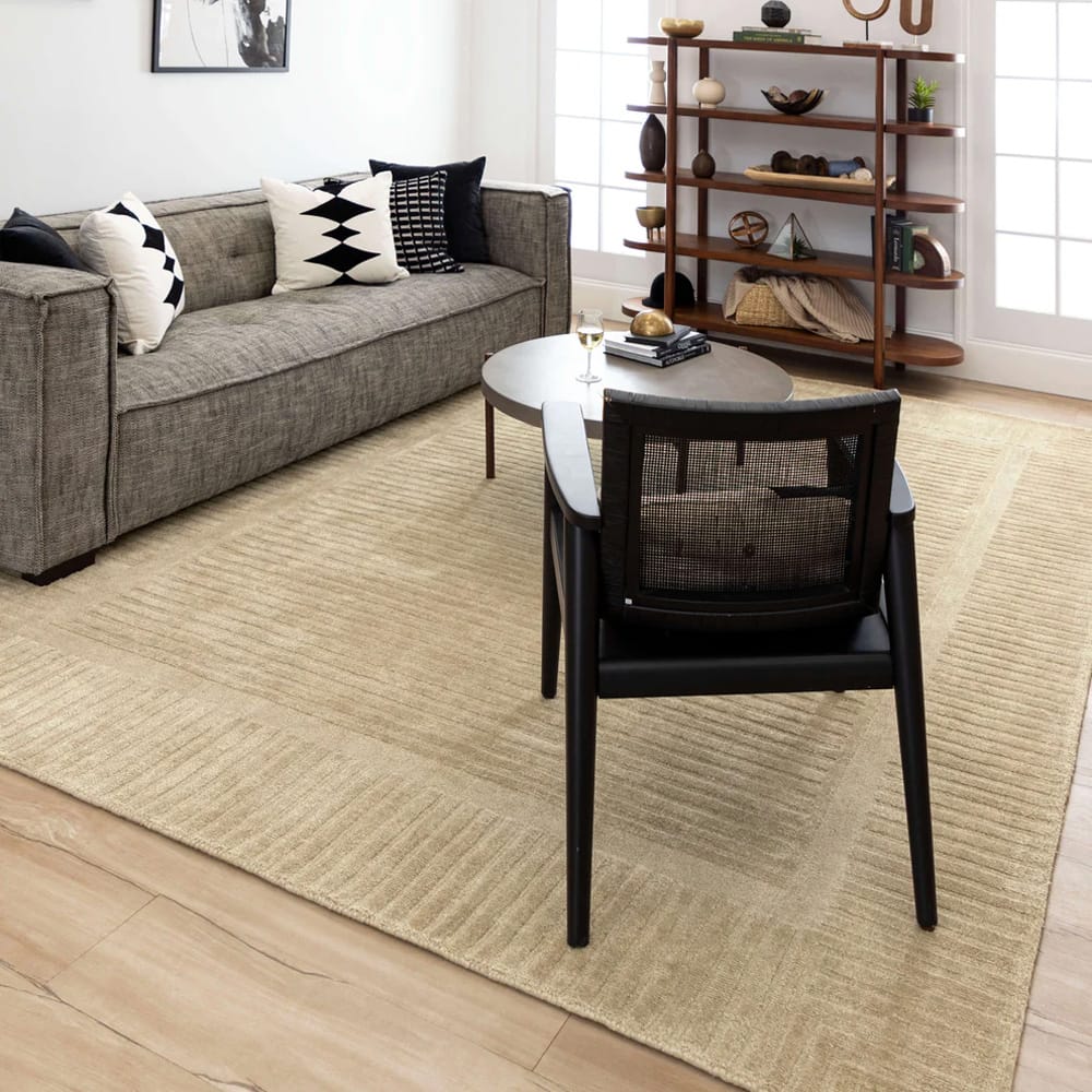 Karastan - Terra Firma Cream 5' x 8' Area Rug - R1194 238 060096 IB view 8