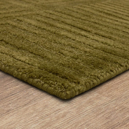 Karastan - Terra Firma Moss 4' x 6' Area Rug - R1194 426 048072 IB view 4