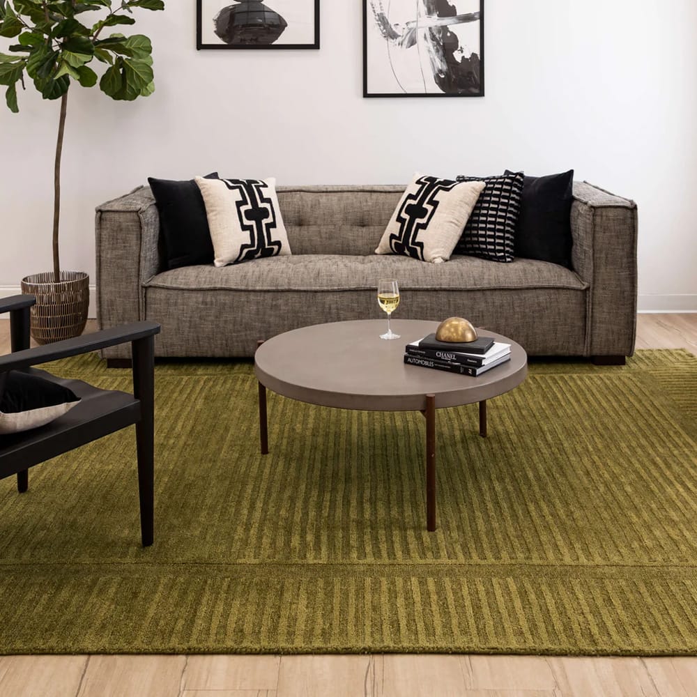 Karastan - Terra Firma Moss 4' x 6' Area Rug - R1194 426 048072 IB view 8