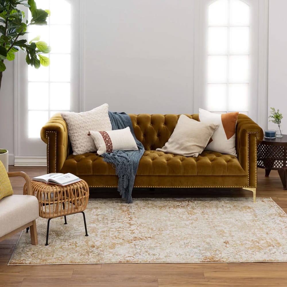 Karastan - Tideswell Terracotta 5' x 7' 6" Area Rug - R1262 755 060090 IP view 9