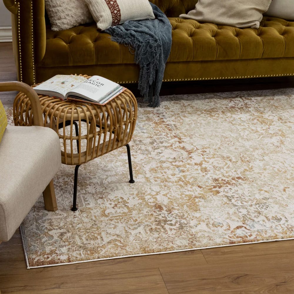 Karastan - Tideswell Terracotta 6' 6" x 9' 10" Area Rug - R1262 755 078118 IP view 8