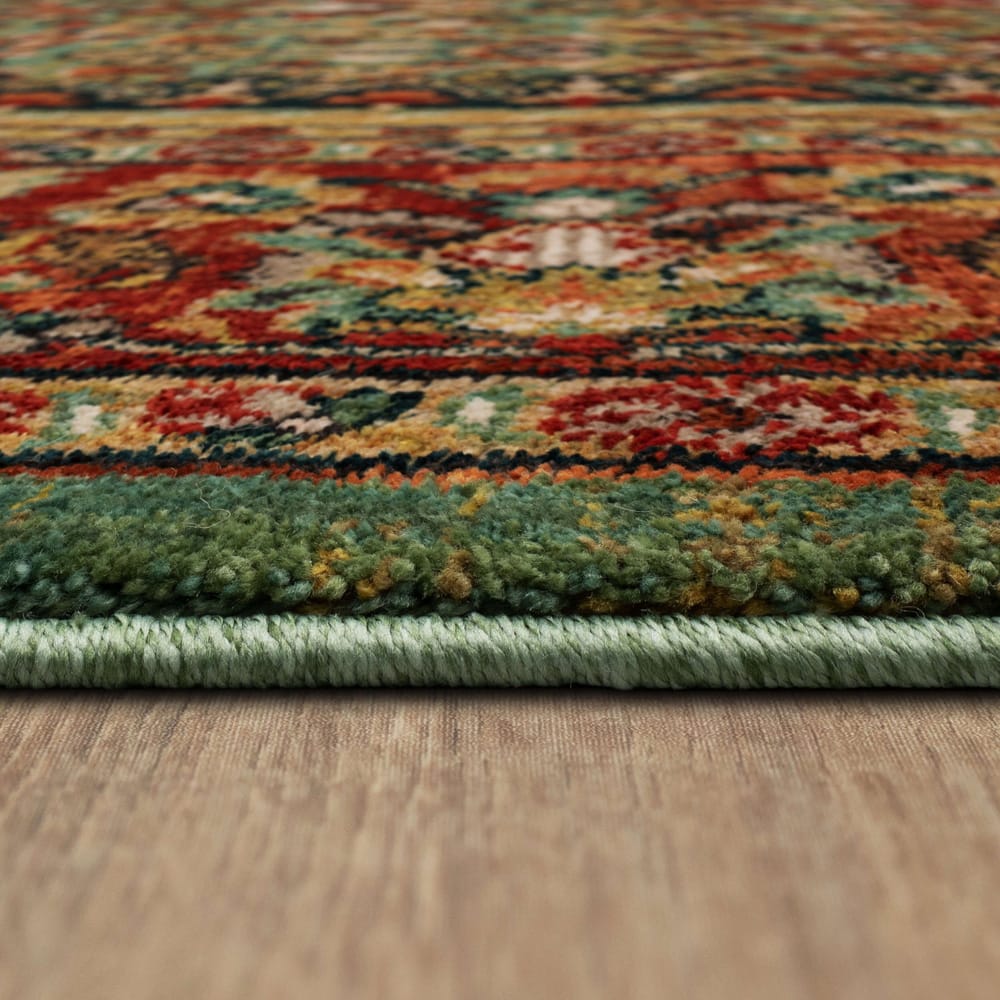Karastan - Tigris Aquamarine 5' 3" x 7' 10" Area Rug - 90662 50123 063094 IR view 5