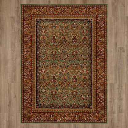 Karastan - Tigris Aquamarine 9' 6" x 12' 11" Area Rug - 90662 50123 114155 IR view 7