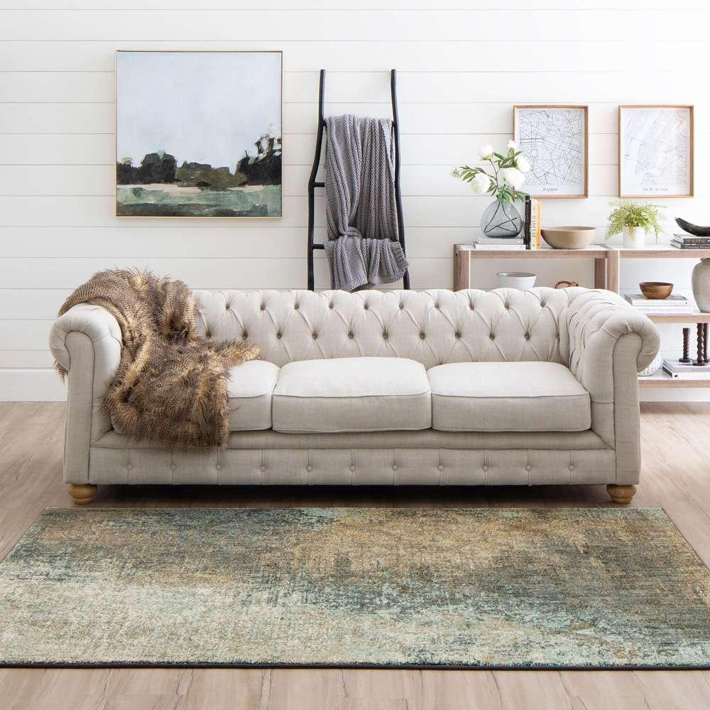 Karastan - Touchstone Catarina Jadeite 5 3in x 7 10in Area Rug - 91423-50097-063094-VL veiw 4