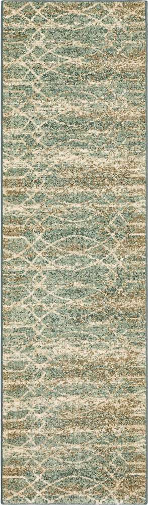 Karastan - Touchstone Debonair Jadeite 2 4in x 7 10in Area Rug - 91233-50097-028094-VL veiw 1