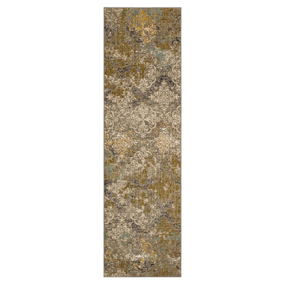 Karastan - Touchstone Moy Willow Grey 2 4in x 7 10in Area Rug - 90945-90075-028094-IP veiw 1