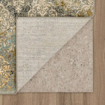 Karastan - Touchstone Moy Willow Grey 2 4in x 7 10in Area Rug - 90945-90075-028094-IP veiw 2
