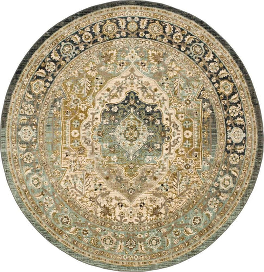 Karastan - Touchstone Nore Jadeite 8 x 8 Area Rug - 90941-50097-R096-IP veiw 1