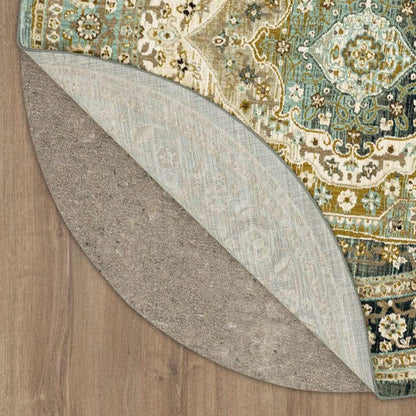 Karastan - Touchstone Nore Jadeite 8 x 8 Area Rug - 90941-50097-R096-IP veiw 2