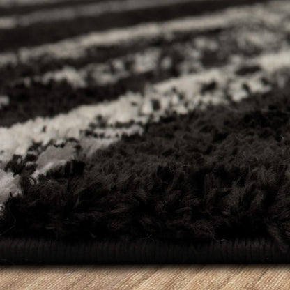 Karastan - Traverse Lanes Charcoal 8' x 10' Area Rug - R1128 649 096120 BB view 6
