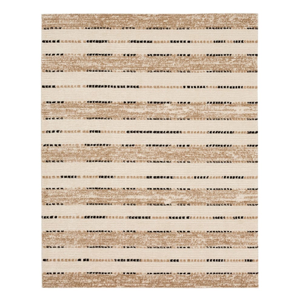 Karastan - Traverse Lanes Tan 8' x 10' Area Rug - R1128 654 096120 BB view 1