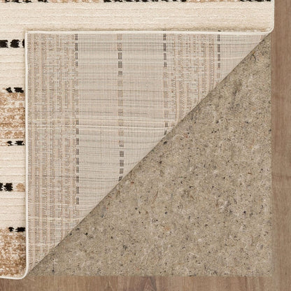 Karastan - Traverse Lanes Tan 8' x 10' Area Rug - R1128 654 096120 BB view 4