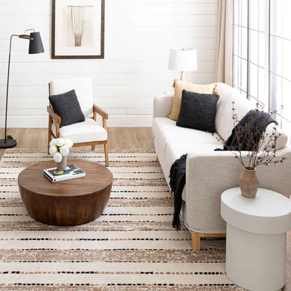 Karastan - Traverse Lanes Tan 8' x 10' Area Rug - R1128 654 096120 BB view 8