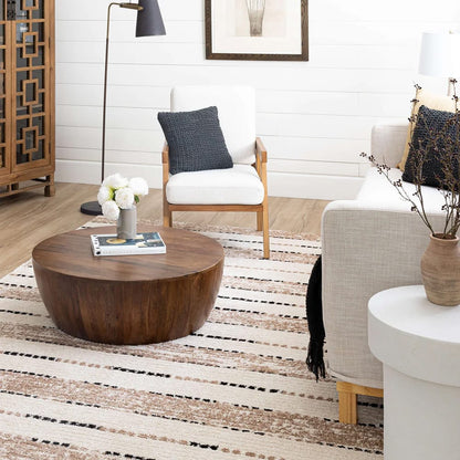Karastan - Traverse Lanes Tan 8' x 10' Area Rug - R1128 654 096120 BB view 9