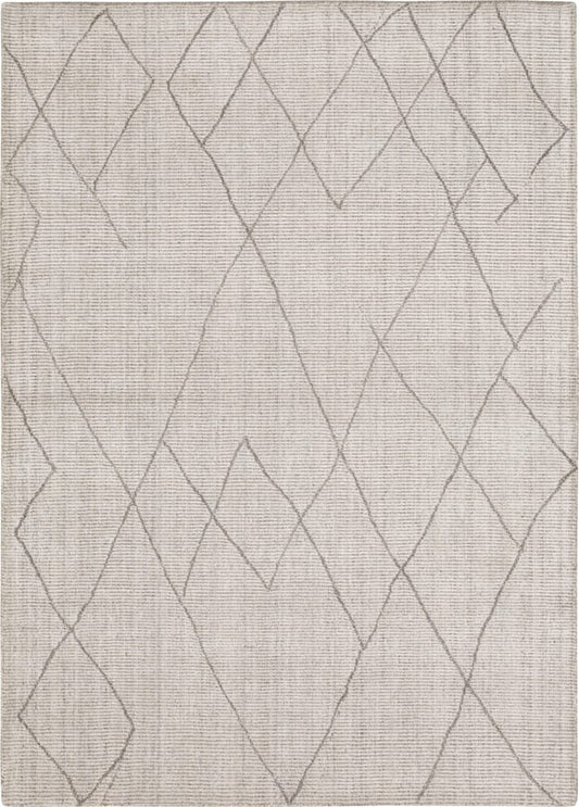 Karastan - Tribal Diamond Silver 9' x 12' Area Rug - RG187 620 108144 IP view 1