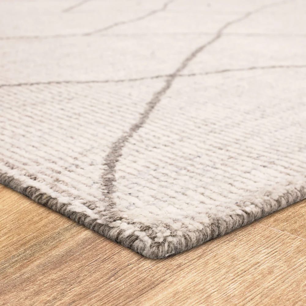 Karastan - Tribal Diamond Silver 9' x 12' Area Rug - RG187 620 108144 IP view 4
