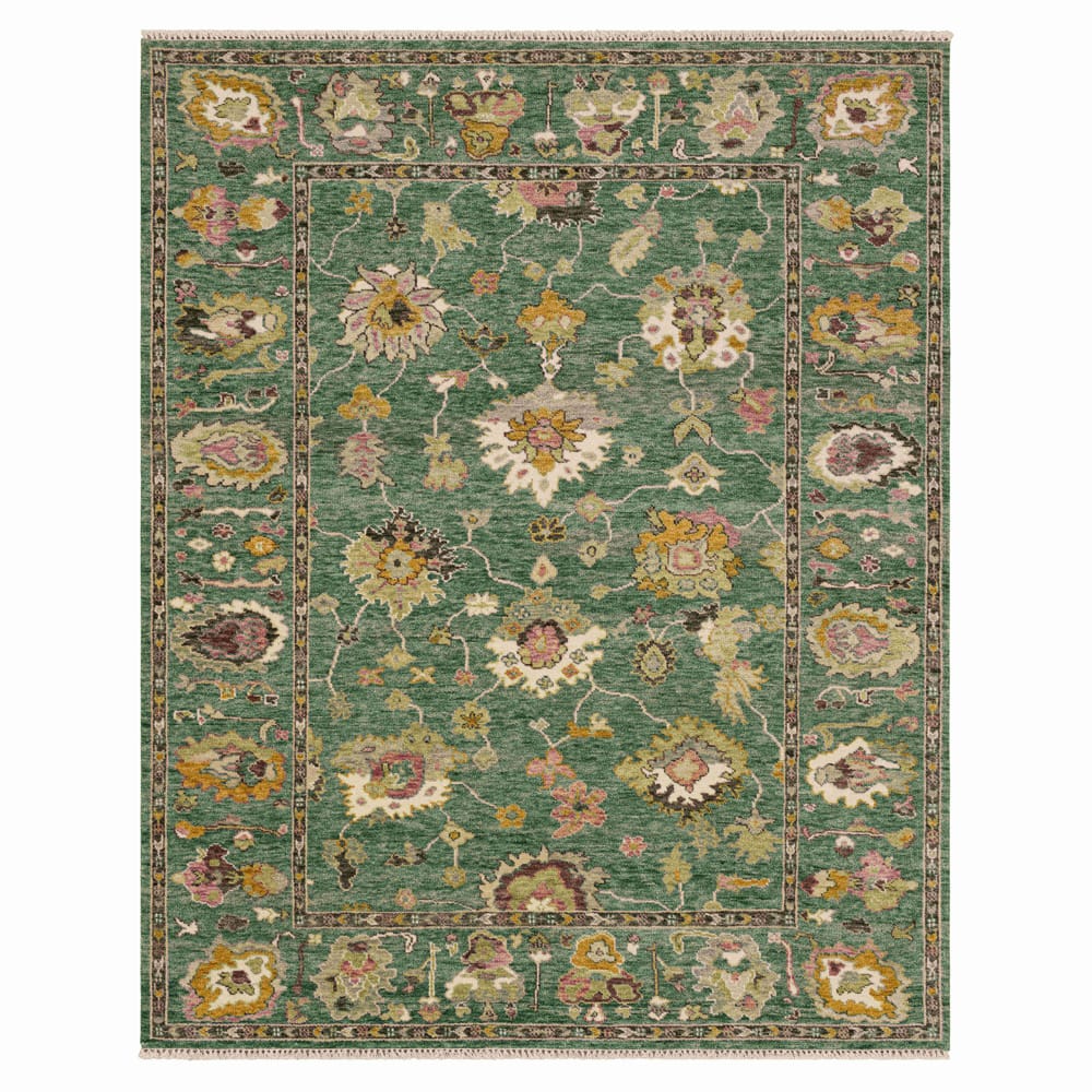 Karastan - Tristan Teal 8' x 10' Area Rug - R1438 448 096120 IR view 1