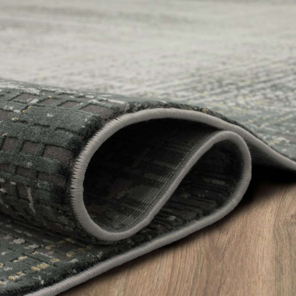 Karastan - Tryst Turin Anthracite 2 6in x 8 Area Rug - R1072-90132-030096-IP veiw 3