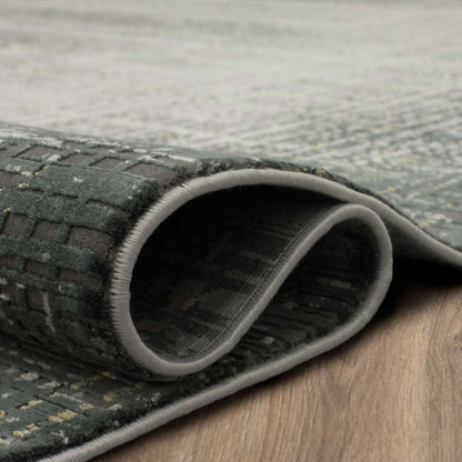 Karastan - Tryst Turin Anthracite 2 6in x 8 Area Rug - R1072-90132-030096-IP veiw 3
