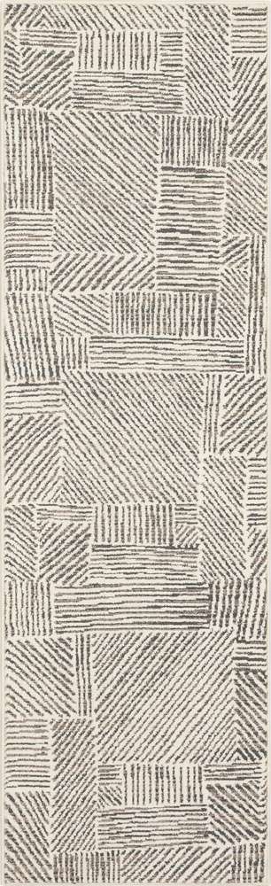 Karastan - Vanguard by Drew & Jonathan Home Minoan Frost Grey 2 4in x 7 10in Area Rug - 92365-4545-028094-DJ veiw 1
