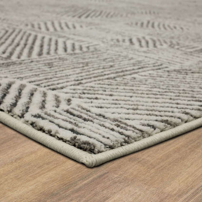 Karastan - Vanguard by Drew & Jonathan Home Minoan Frost Grey 5 3in x 7 10in Area Rug - 92365-4545-063094-DJ veiw 4