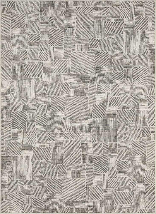 Karastan - Vanguard by Drew & Jonathan Home Minoan Frost Grey 6 6in x 9 6in Area Rug - 92365-4545-078114-DJ veiw 1