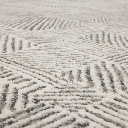 Karastan - Vanguard by Drew & Jonathan Home Minoan Frost Grey 8 x 11 Area Rug - 92365-4545-096132-DJ veiw 5