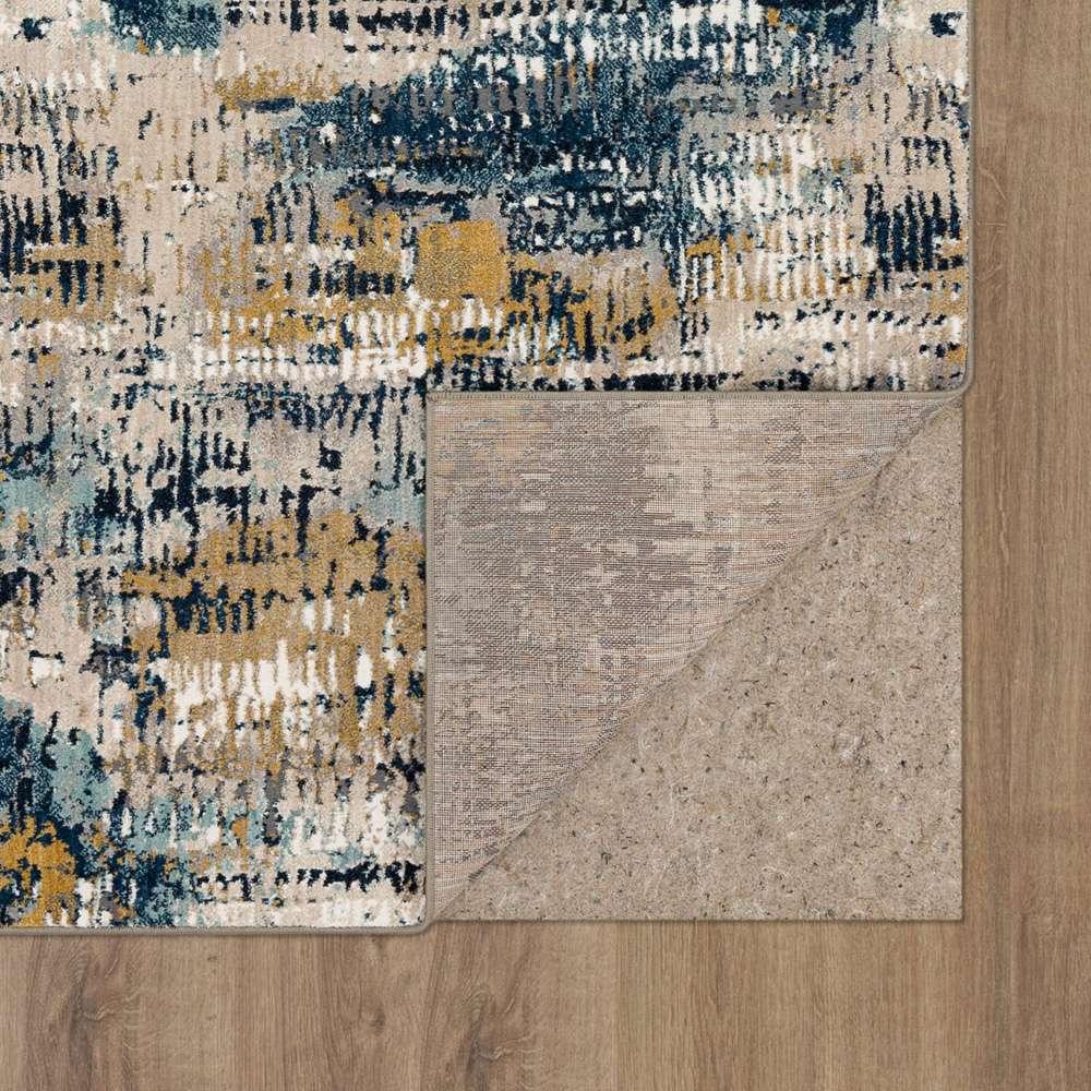 Karastan - Vanguard by Drew & Jonathan Home Placid Majolica Blue 5 3in x 7 10in Area Rug - 92361-50150-063094-DJ veiw 2