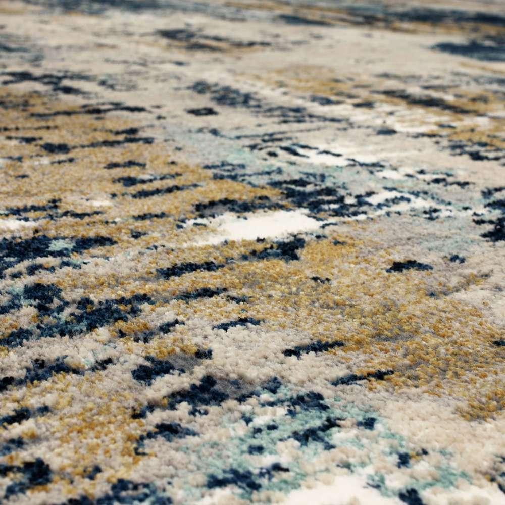 Karastan - Vanguard by Drew & Jonathan Home Placid Majolica Blue 5 3in x 7 10in Area Rug - 92361-50150-063094-DJ veiw 5