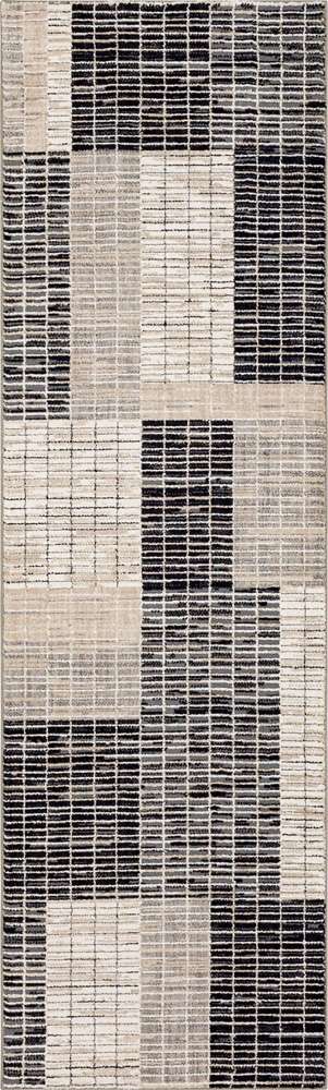 Karastan - Vanguard by Drew & Jonathan Home Resolute Frost Grey 2 4in x 7 10in Area Rug - 92359-4545-028094-DJ veiw 1