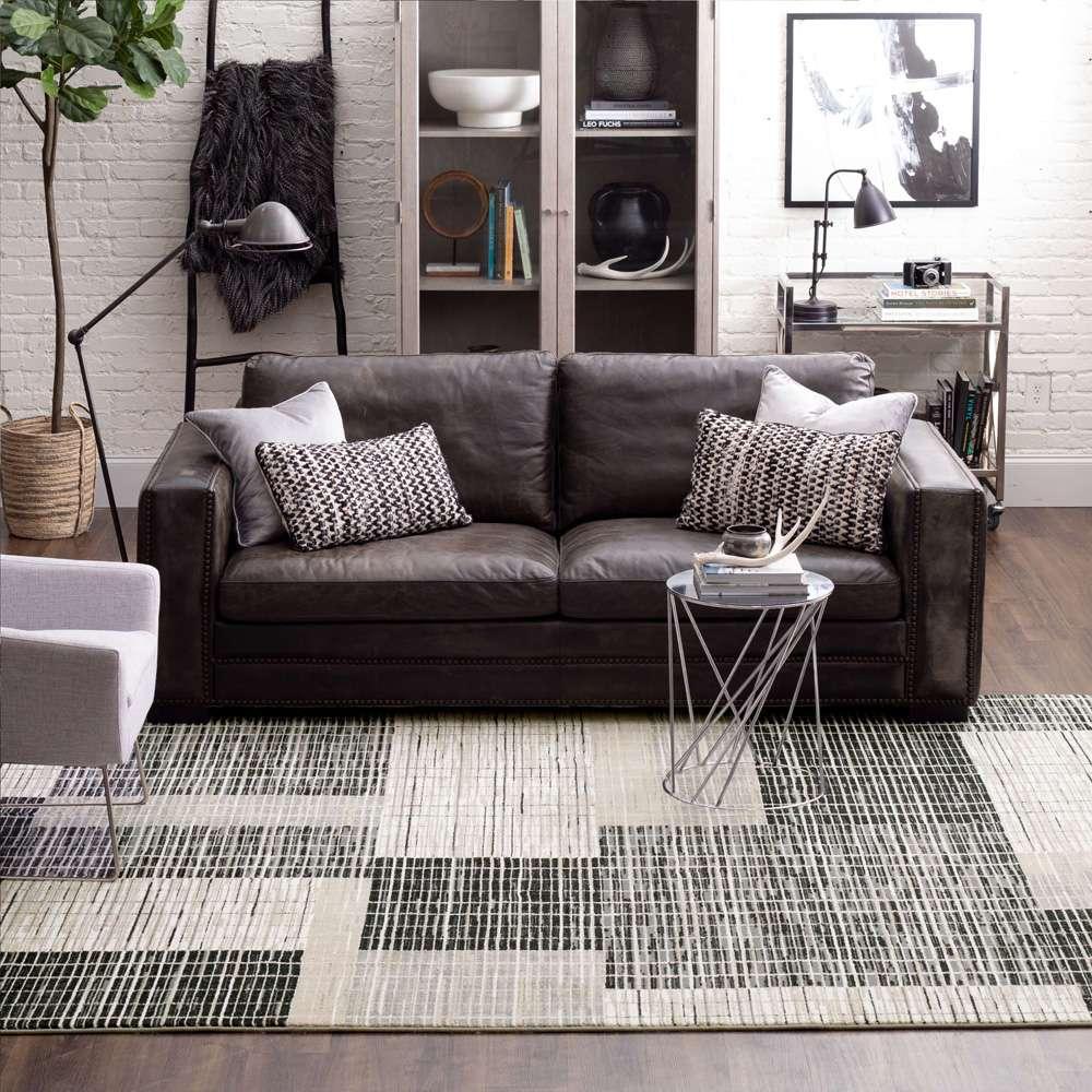 Karastan - Vanguard by Drew & Jonathan Home Resolute Frost Grey 8 x 11 Area Rug - 92359-4545-096132-DJ veiw 4
