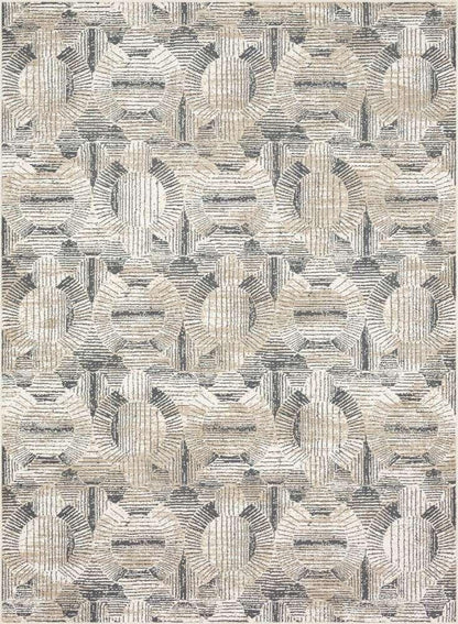 Karastan - Vanguard by Drew & Jonathan Home Valiant Frost Grey 8 x 11 Area Rug - 92360-4545-096132-DJ veiw 1