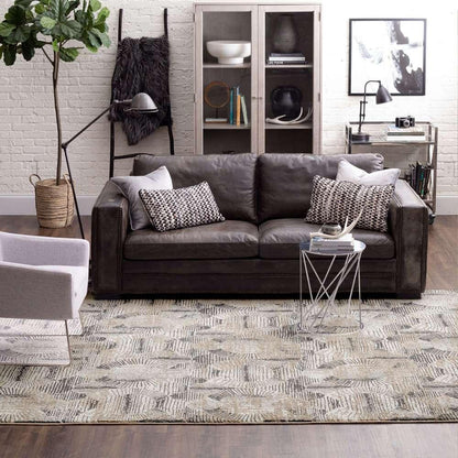 Karastan - Vanguard by Drew & Jonathan Home Valiant Frost Grey 8 x 11 Area Rug - 92360-4545-096132-DJ veiw 4