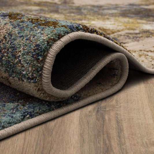Karastan - Vanguard by Drew & Jonathan Home Venerable Smokey Grey 8 x 11 Area Rug - 92358-90116-096132-DJ veiw 2