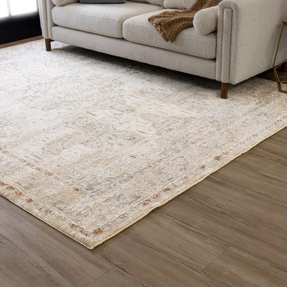 Karastan - Via Salaria Cream Beige 10' x 13' 6" Area Rug - R1043 910 120162 IP view 8