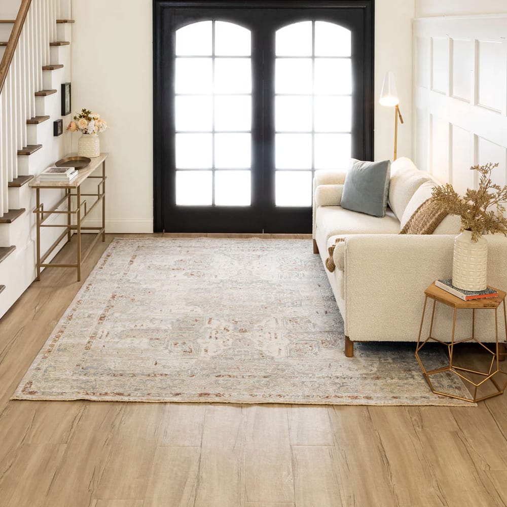 Karastan - Via Salaria Cream Beige 10' x 13' 6" Area Rug - R1043 910 120162 IP view 9