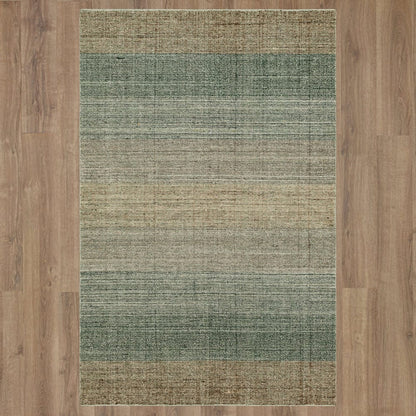 Karastan - Wabi Sabi Teal 9' x 12' Area Rug - RG864 026 108144 DJ view 7