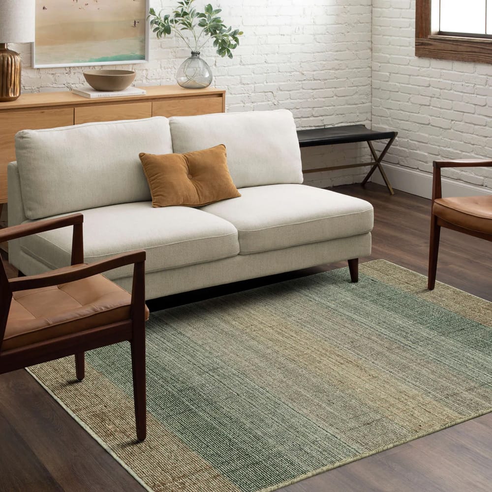 Karastan - Wabi Sabi Teal 9' x 12' Area Rug - RG864 026 108144 DJ view 8