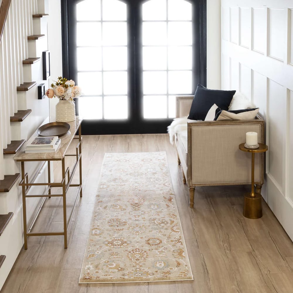 Karastan - Whitehaven Beige 2' 6" x 10' Area Rug - R1259 245 030120 IP view 9