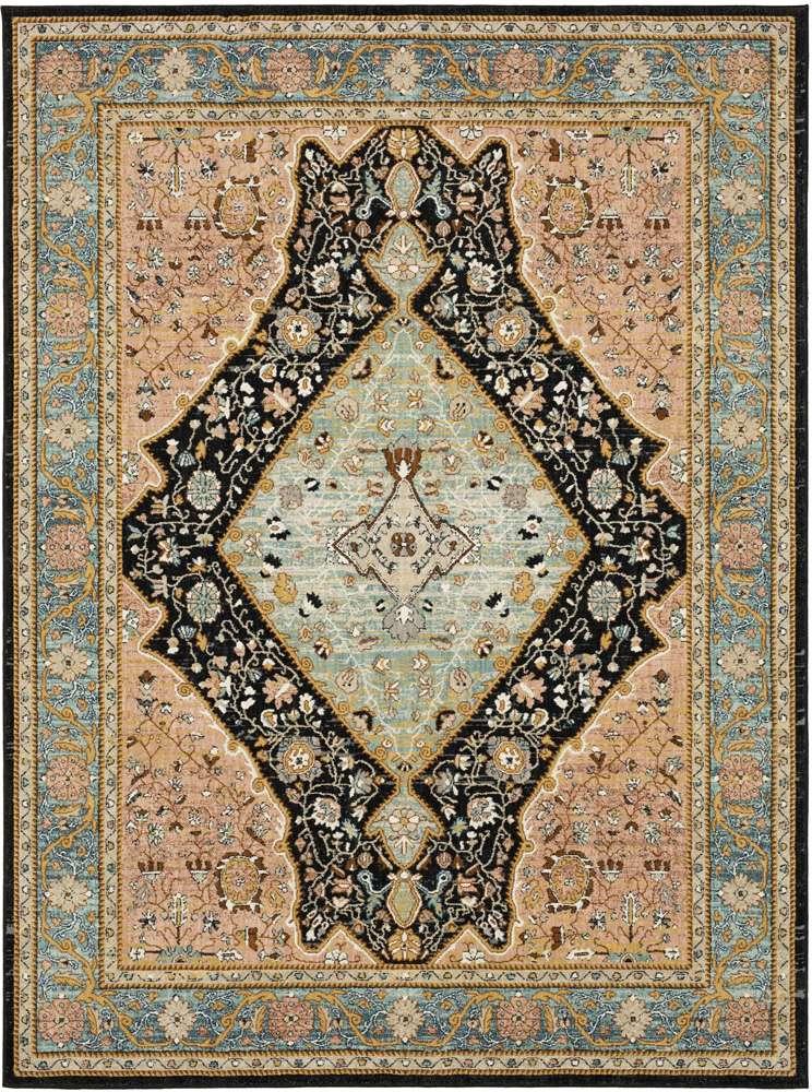 Karastan - Zephyr Bidjar Robins Egg Blue 2 4in x 7 10in Area Rug - 92124-60129-028094-IP veiw 1